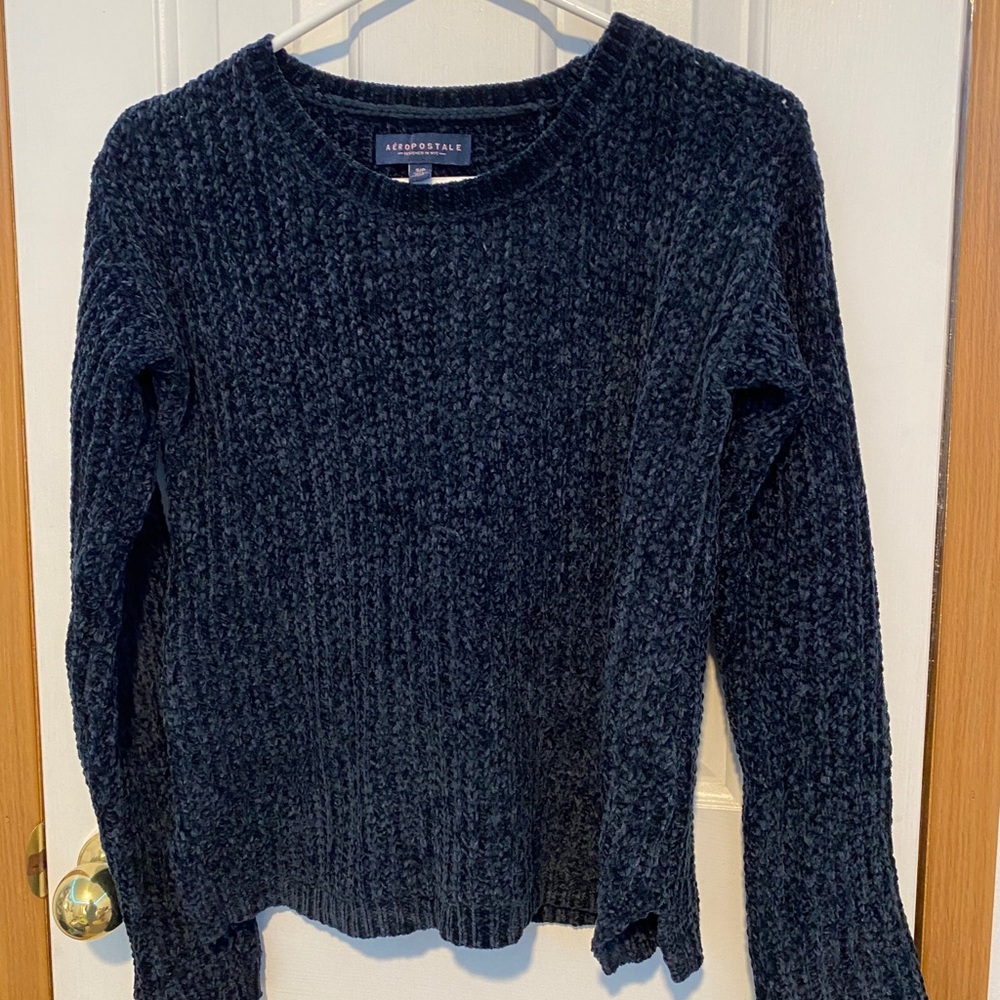 Aeropostale Chenille Cable Knit Sweater